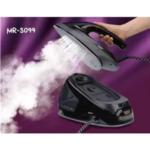 اتو مخزن دار مایر مدل 3099 | بخار حرفه‌ای و مخزن بزرگ تضمین اصالت و سلامت