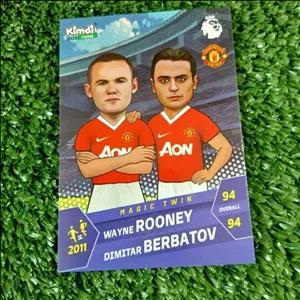 کارت مجیک تویین وین رونی و دیمیتار برباتو کیمدی 2026