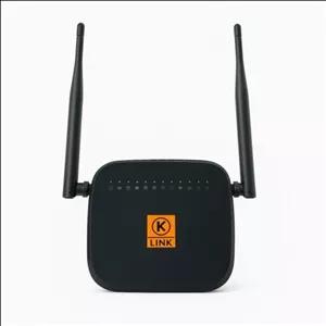 مودم ADSL کی-لینک مدل 124S با 4 پورت شبکه و وای‌فای دو آنتنه