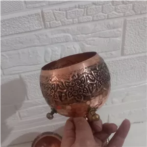 گوی مسی گلبرگ 6 عددی قطر 7.5 سایز بزرگ