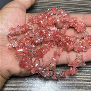 ریسه سنگ کوارتز گیلاسی 10 سانتی متر 