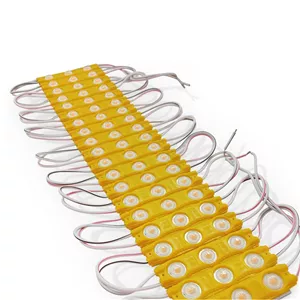 ال ای دی SMD بلوکی 12 ولت لنز دار زرد پک 10تایی