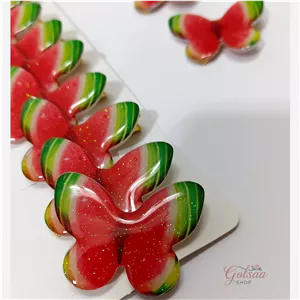 گیره انبری پروانه رزینی شاین دار 