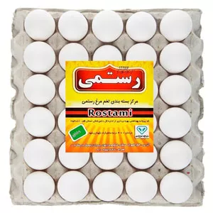 تخم مرغ رستمی 30 عددی 6262856900031