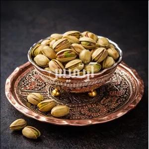 ست پیاله مسی و پیش دستی مسی نقره کوب 