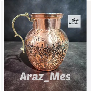 پارچ مسی قلم زنی شده نانو درجه یک زنجان