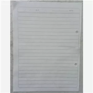 75برگ کاغذ کلاسور 2سوراخ قدیمی (16x22Cm)