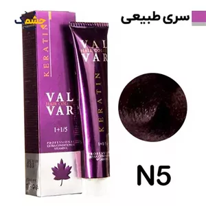 رنگ مو وال وار بلوند تیره سری طبیعی شماره N5 حجم 120 میلی لیتر
