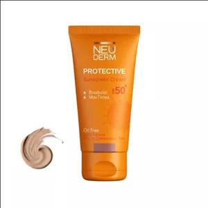 کرم ضد آفتاب رنگی نئودرم SPF 30 مدل MAX مناسب پوستهای مختلط حجم 50 میلیلیتر 6W6