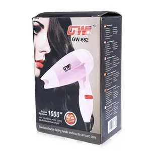 سشوار مسافرتی جی دبلیو مدل GW-662 KAX