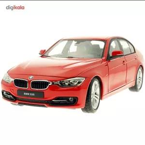 دکوری فلزی ماشین بازی ولی مدل BMW 335i ماکت کلکسیونی