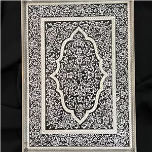 سینی تذهیب سیلوا از کالکشن گالری نقره نگار