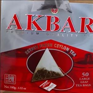 چای کیسه ای اکبر  درجه یک 50 تایی