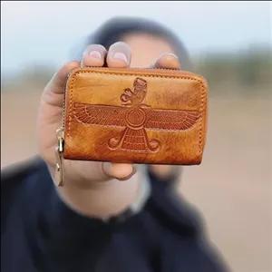 جاکارتی چرم طبیعی گاوی  جاکارت دورزیپ چرم گاو دسترنگ