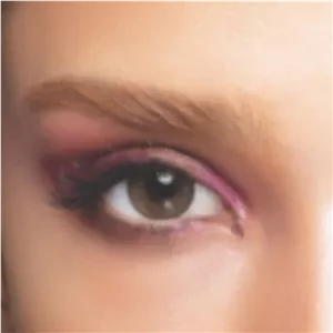 لنز چشم طبی رنگی سالانه رینبو sole hazel 2t سری پیکون ( رنگ عسلی دور مشکی)