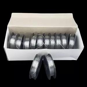 نخ نامرئی ضخیم سایز 0.4 میلی متر (بسته 12 عددی)(نخ ماهیگیری سایز  40 میکرون)