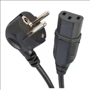 کابل برق پاور  یا سه پین  10A و 16A طول 1.5m رنگ مشکی