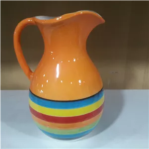 پارچ بزرگ سرامیکی رنگین کمان برند لومینوس  کیفیت درجه یک 