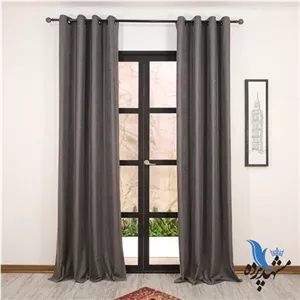 پرده پانچ هازان دوخته و آماده رنگبندی کامل در ارتفاع دلخواه سفارشی (قیمت هر قواره)