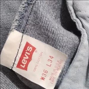 شلوار لیوایز آمریکا levis 501 وینتیج 1987