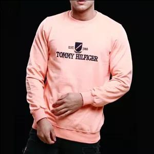 دورس مردانه یقه گرد توکرکی tomy رنگ گلبه ای سایز 2ایکس 