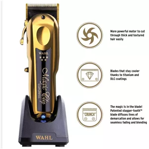 ماشین اصلاح شارژی وال مجیک کلیپ گلد سفارش اروپا و آمریکا Wahl Gold