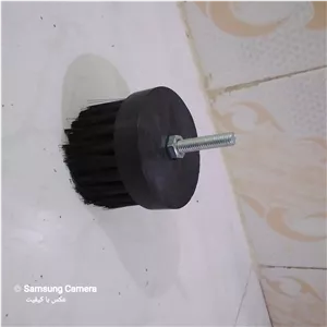فرچه نرم سر دریل مناسب نظافت فرش ،مبل وسرامیک و ماشین