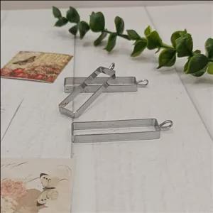 قالب جاسوئیچی پلاک نقره ای سایز 5 سانت