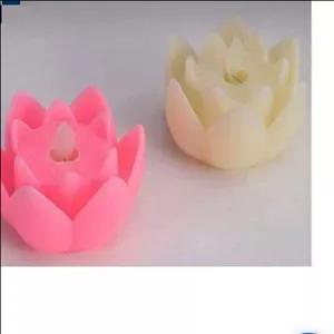 شمع باتری خور مدل گل(نگین بلوچستان)