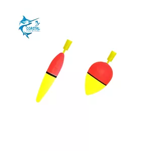 بسته 2 عددی شناور چوب پنبه ماهیگیری 5g و  7gمناسب برای سد دریاچه رودخانه لنسر چوب چرخ قلاب Fishing Float ماهیگیری 