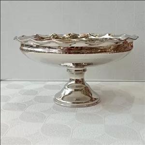 میوه خوری مسی کروم نقره ای سفید طرح دیبا اسدی زنجان  