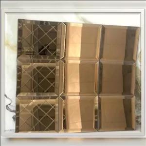 تایل آینه ای کد T6002،ابعاد30در30 cm پشت چسبدار کاملآ نسوز و ضدآب (پس کرایه)