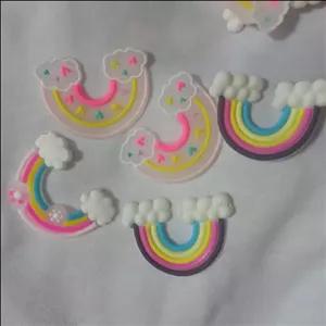 پیکسل سلکسیونی طرح رنگین کمان مخصوص گلسر. گیره مو..... 