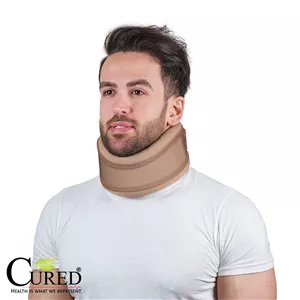 گردن بند طبی اسپلینت کولار نیمه سخت CURED کد1202 ارتفاع 10.5cm 