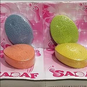 سنگ پا  طبی سایز بزرگ ، ماساژ  کف پا  ، همراه وازلین در منزل کمک به کاهش قند و فشار خون  و گردش مناسب خون 