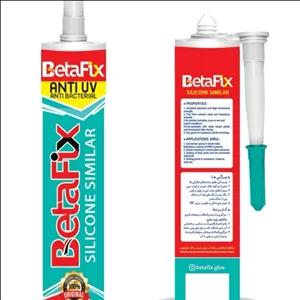 چسب سیمیلار سیلیکون بتا فیکس 280 میل مخصوص قرنیز، آینه،ماربل شیت ، کاشی،کابینت و...
