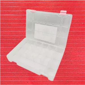 جعبه کیف ابزار جعبه نخ وملزومات جعبه خیاطی15 خانه(هزینه ارسال بعهده مشتری می باشد)