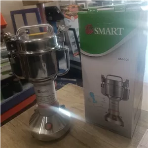 آسیاب صنعتی اسمارت 100گرمی مدل smart100s تمام استیل  جنس تیغه فولاد  دارای قطعات یدکی اضافه و گارانتی و خدمات پس از فروش
