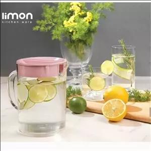 پارچ گریستالی گرد کوتاه لیمون