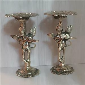 جاشمعی برنجی طرح فرشته کد 321