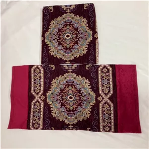 روبالشتی لوله ای گرد مخمل شانل جفتی (2عدد) سایز 60 
