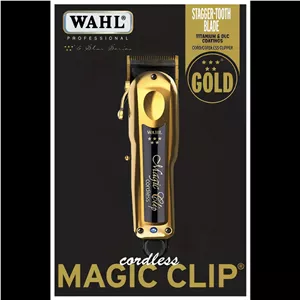 ماشین اصلاح وال-مجیک کلیپ کردلسبه علت پارگی کارتن  گلد Magic Clip Cordless Goldدارای فناوری تیغه کرانچ