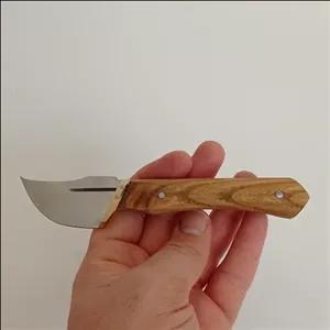 چاقو پوست کنی فولادی بسیار کوچک طرح خنجری با کیفیت عالی 