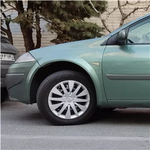 قالپاق رنو مگان سایز 16 اینچ رینگ و لاستیک فابریک چرخ ماشین رنو مگان 1600 cc و 2000 مدل جدید اسپرت