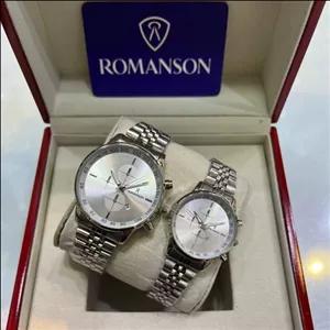 ساعت رومانسون ست نقره ای صفحه صدفی