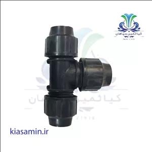 سه راه مساوی پلی اتیلن مدل پیچی 25