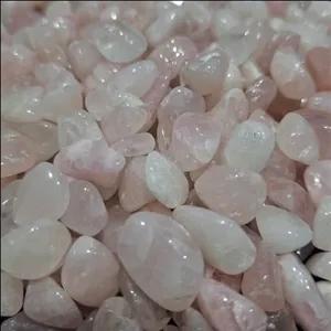 رز کوارتز رزکوارتز تامبلر حبه سنگ رزکوارتز بدون سوراخ وزن حدودا بین دو گرم تا چهار گرم قیمت برای یک عدد درج شده 