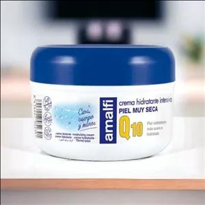 کرم مرطوب کننده دست و صورت آمالفی مدل 10 آنزیم 200 میل کاسه ای