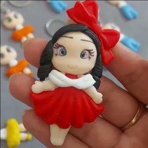 پیکسل خمیری ناز با شنل بلند مناسب برای انواع گلسر و ماگ و پشت قاب گوشی