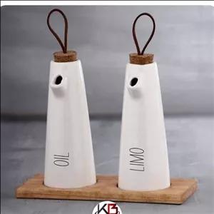 ست آبلیمو و روغن ریز درب چوب پنبه ای نورا